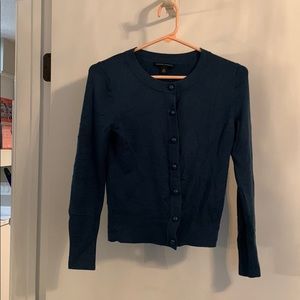 Banana Republic teal cardigan